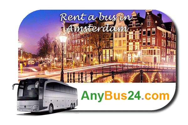 Rent a bus in Amsterdam