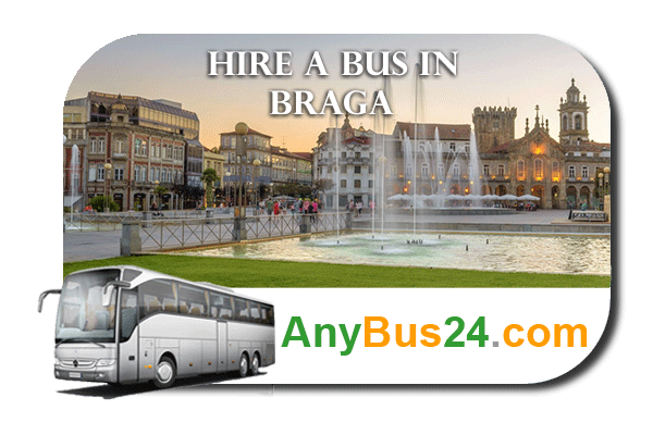 Hire a coach with driver in Braga