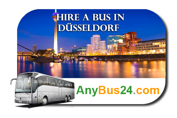 Hire a coach with driver in Düsseldorf