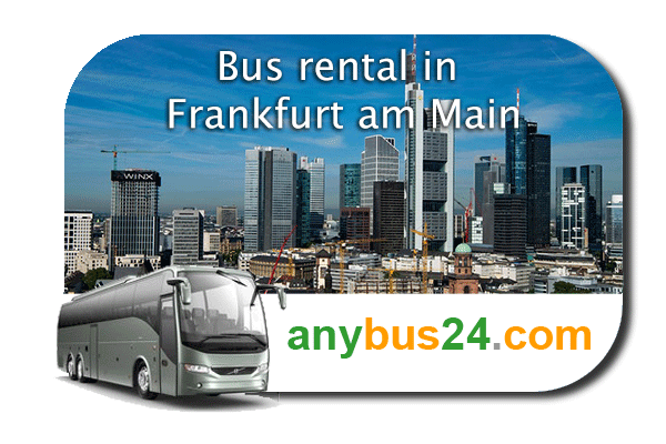 Hire a bus in Frankfurt