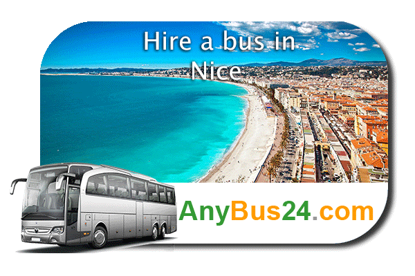 Hire a bus in Nice