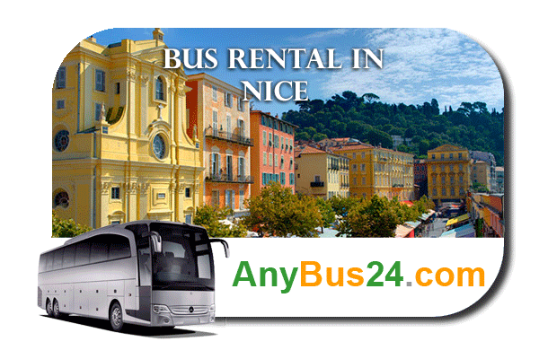 Hire a coach with driver in Nice