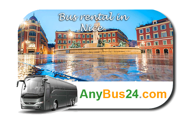 Rent a bus in Nice