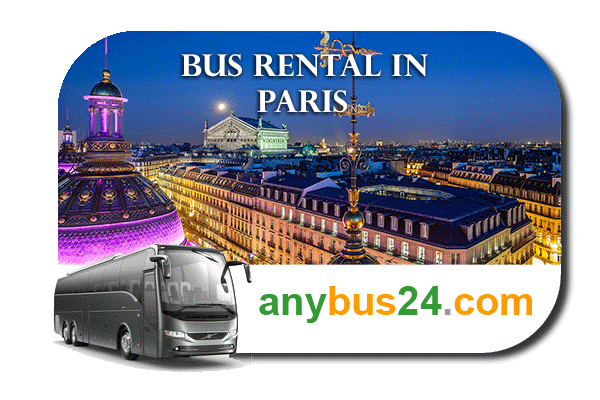 Hire a bus in Paris