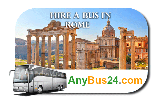 Hire a bus in Rome
