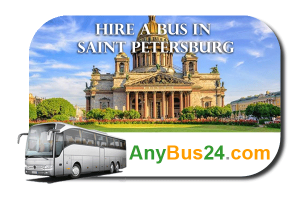 Hire a coach with driver in Saint Petersburg