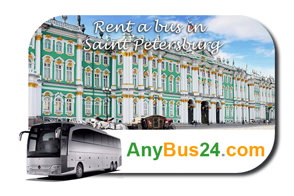 Rental of coach with driver in Saint Petersburg