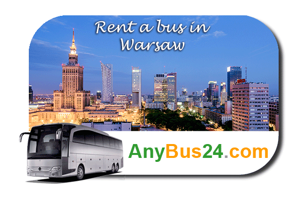 Rent a bus in Warsaw