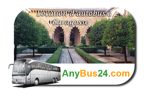 Location d'autocar à Saragosse