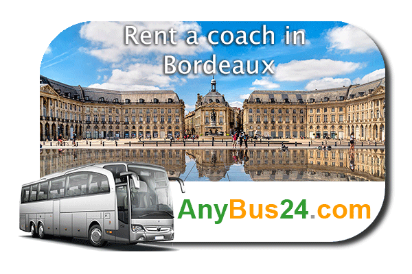 Hire a coach with driver in Bordeaux