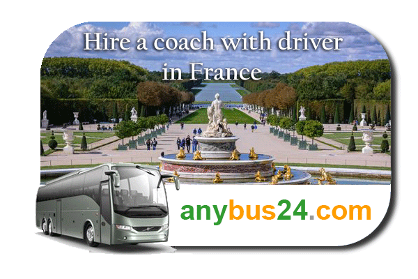 Hire a coach with driver in France