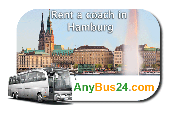 Hire a coach with driver in Hamburg