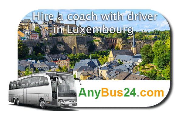 Hire a coach with driver in Luxembourg