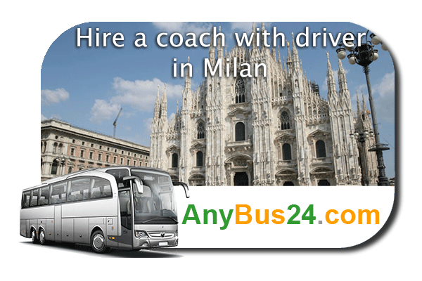 Hire a coach with driver in Milan