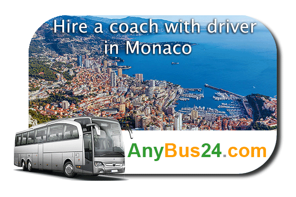 Hire a coach with driver in Monaco