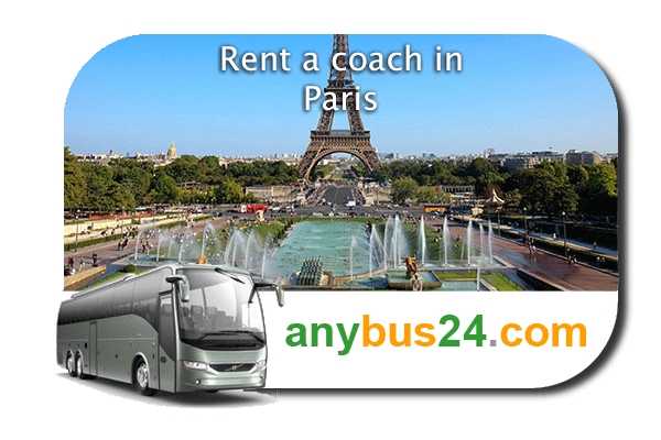 Hire a coach with driver in Paris