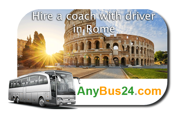 Hire a coach with driver in Rome