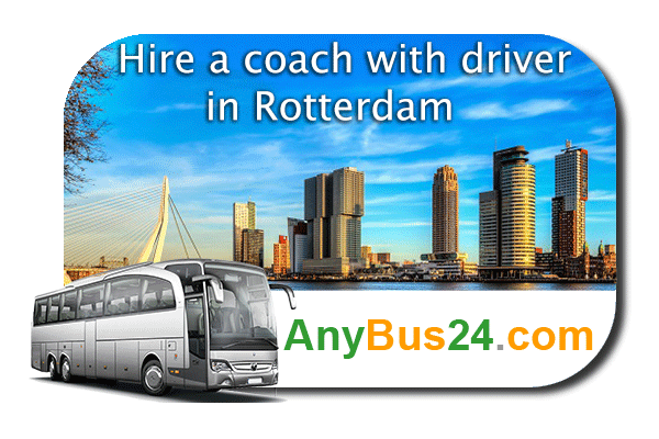 Hire a coach with driver in Rotterdam