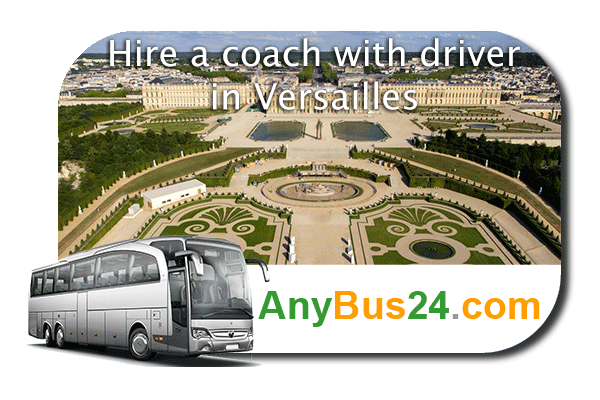 Hire a coach with driver in Versailles