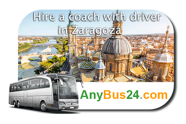 Hire a coach with driver in Zaragoza