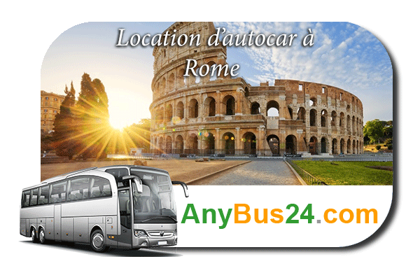 Location d'autocar à Rome