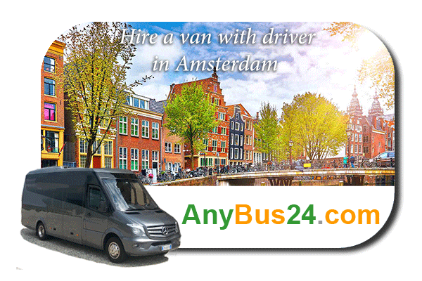 Hire a minibus with driver in Amsterdam