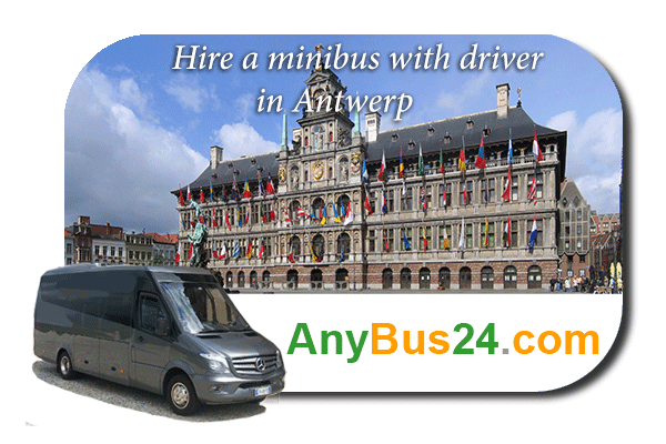 Hire a minibus with driver in Antwerp