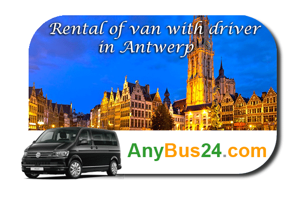 Rental of minibus with driver in Antwerp