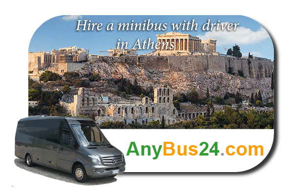 Hire a minibus with driver in Athens