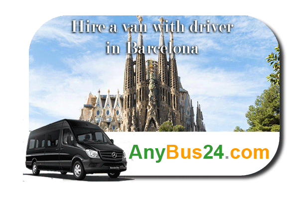 Hire a minibus with driver in Barcelona