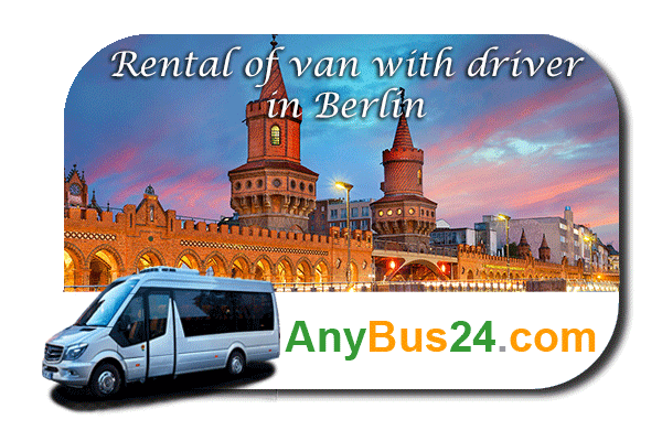 Rental of minibus with driver in Berlin