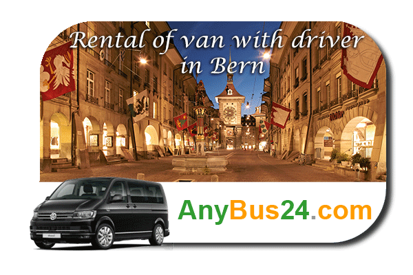 Rental of minibus with driver in Bern