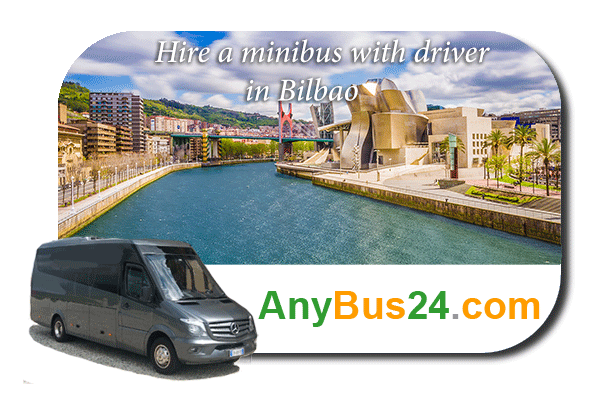 Hire a minibus with driver in Bilbao