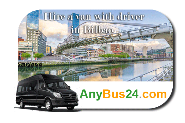 Hire a minibus with driver in Bilbao