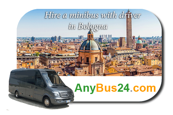 Hire a minibus with driver in Bologna