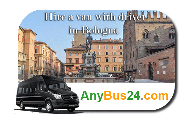 Hire a minibus with driver in Bologna