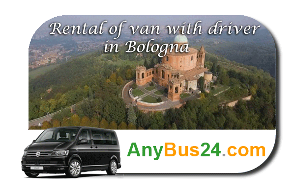 Rental of minibus with driver in Bologna