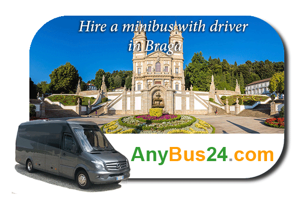 Hire a minibus with driver in Braga