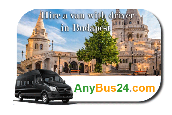 Hire a minibus with driver in Budapest