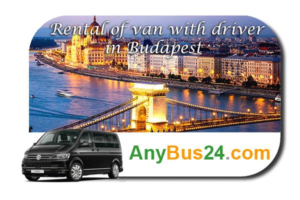 Rental of minibus with driver in Budapest