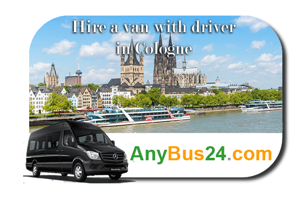 Hire a minibus with driver in Cologne