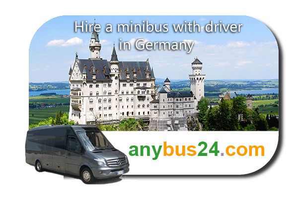 Hire a minibus with driver in Germany