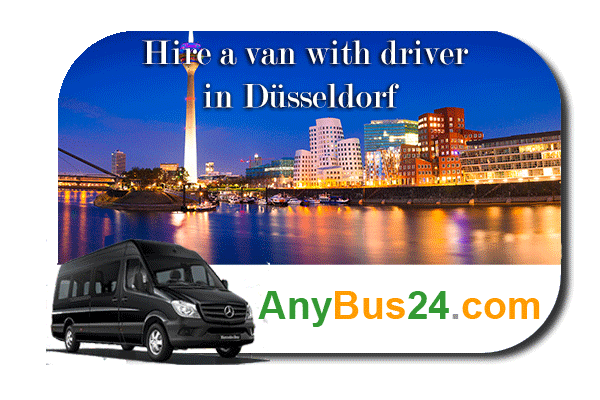 Hire a minibus with driver in Düsseldorf