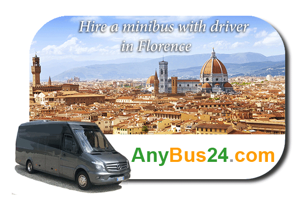 Hire a minibus with driver in Florence