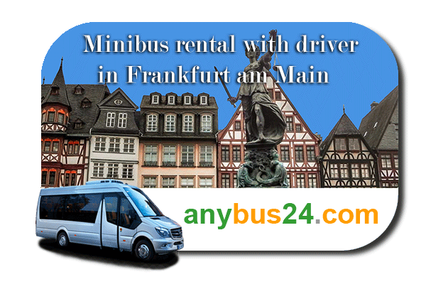 Hire a minibus with driver in Frankfurt