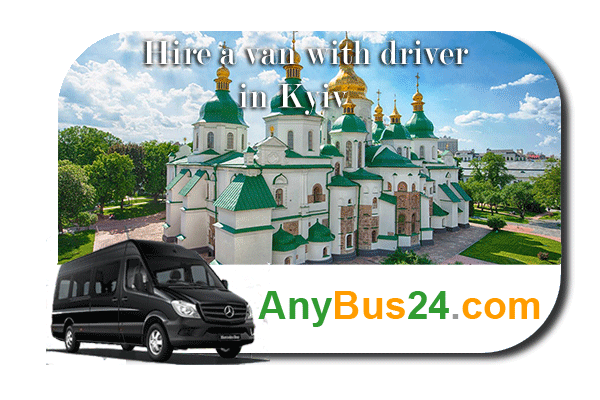 Hire a minibus with driver in Kiev