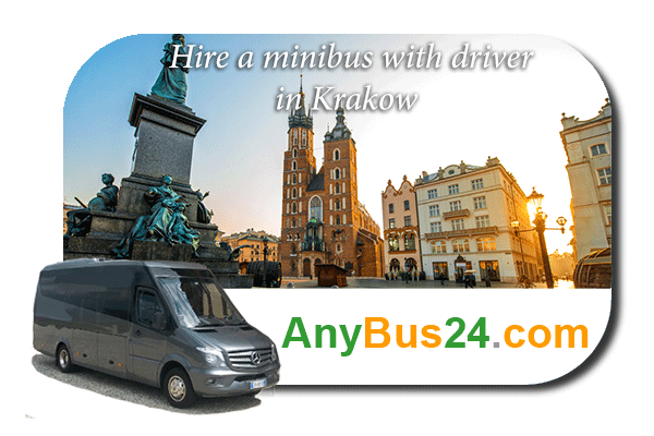 Hire a minibus with driver in Krakow