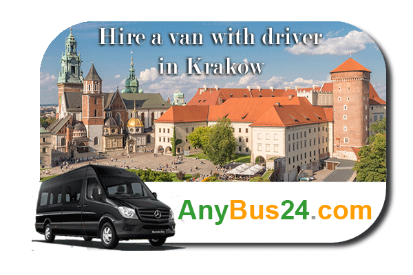 Hire a minibus with driver in Krakow