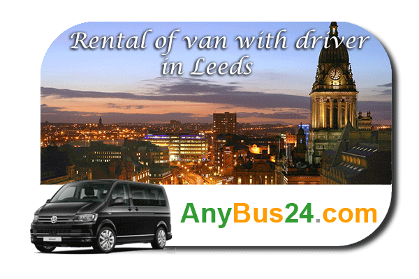 Rental of minibus with driver in Leeds