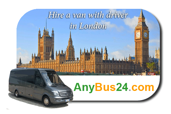 Hire a minibus with driver in London